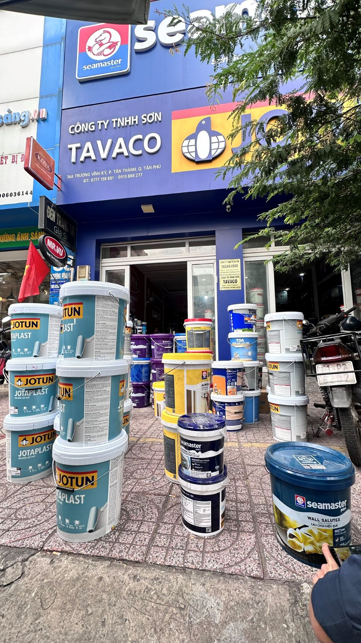 dai ly son tavaco cung cap gia canh tranh