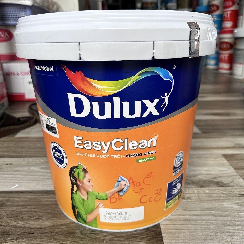 Sơn Dulux EasyClean lau chùi vượt trội (99A mờ)