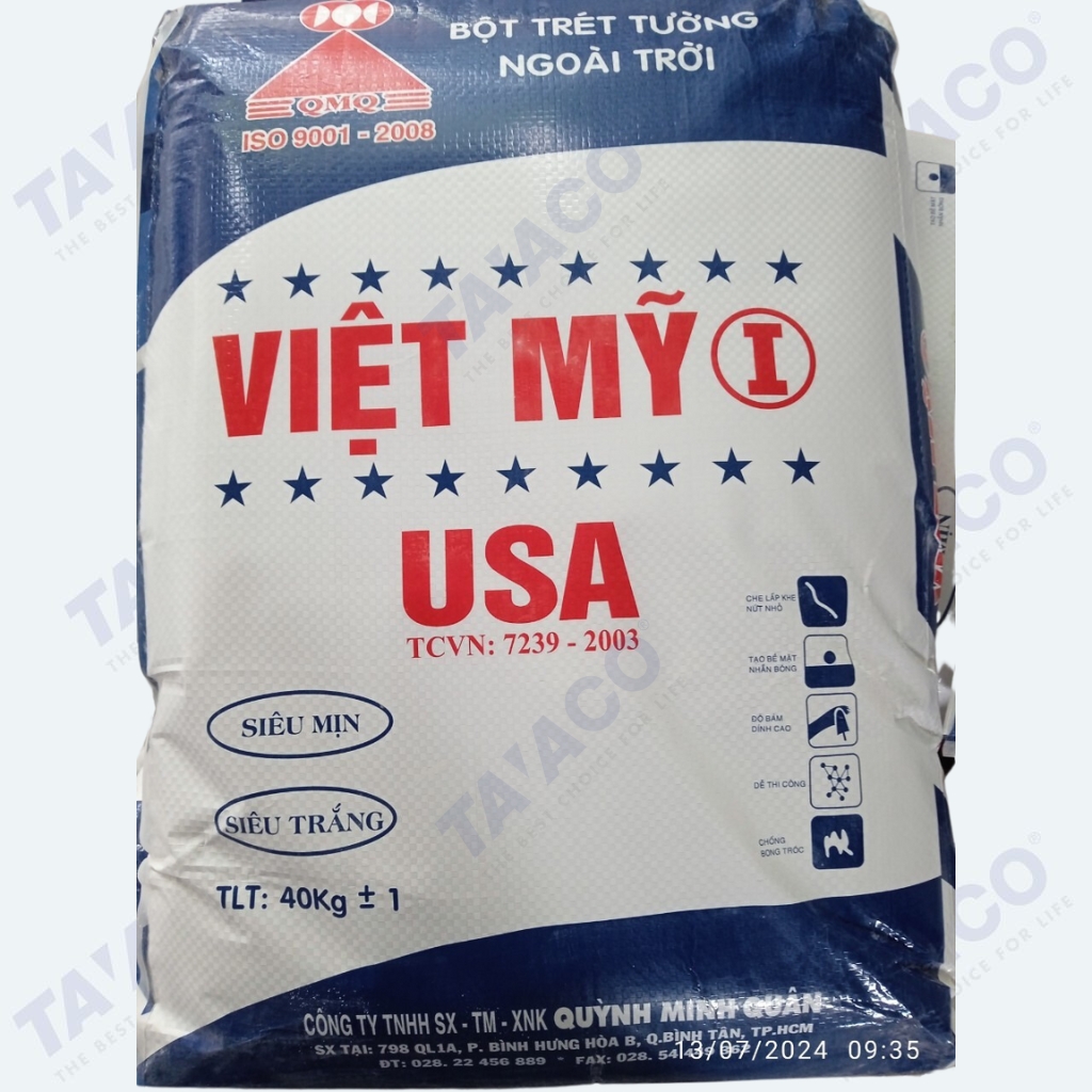 Báo Giá Bột Trét Tường Việt Mỹ