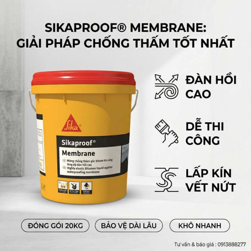 Chống Thấm Bitum Sika proof Membrane