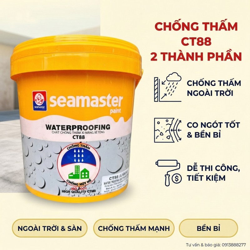 Seamaster CT88 Pha Xi Măng