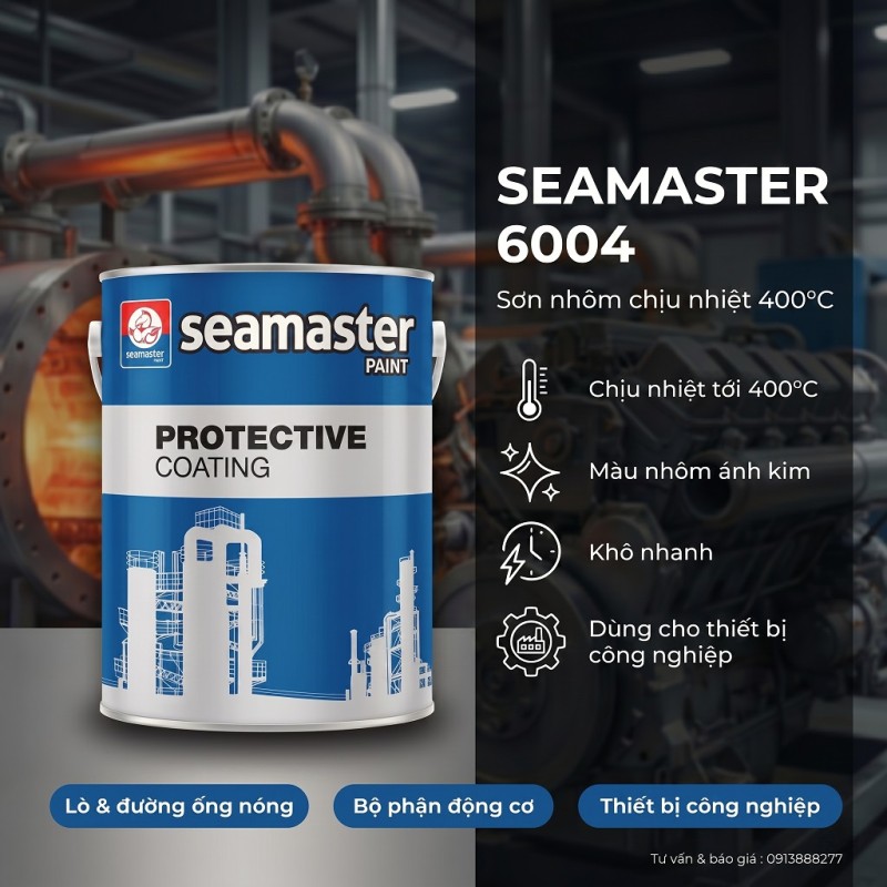 Seamaster 6004 - Sơn Chịu Nhiệt 400 Độ C