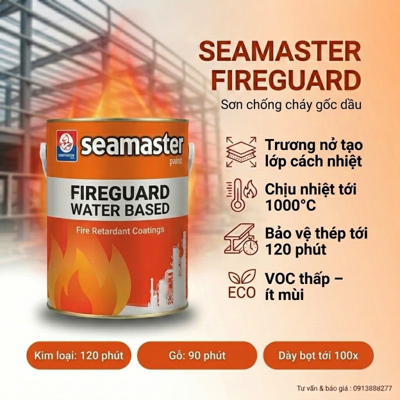 Seamaster 6009s - Sơn Chống Cháy Gốc Dầu