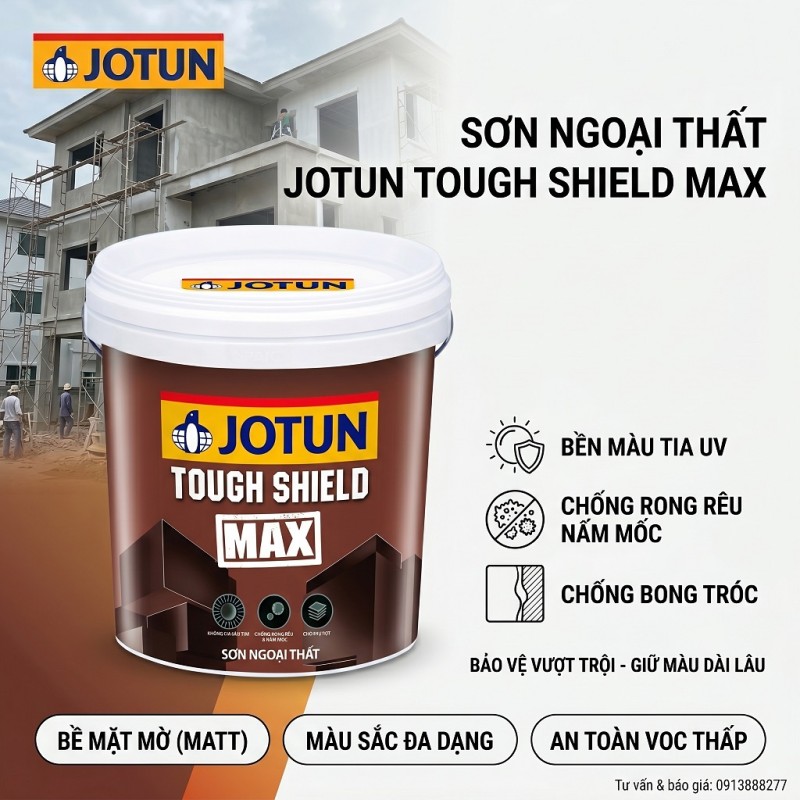 Sơn Ngoại Thất Jotun Tough Shield Max