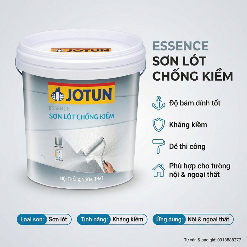 Sơn Lót Jotun Essence Chống Kiềm