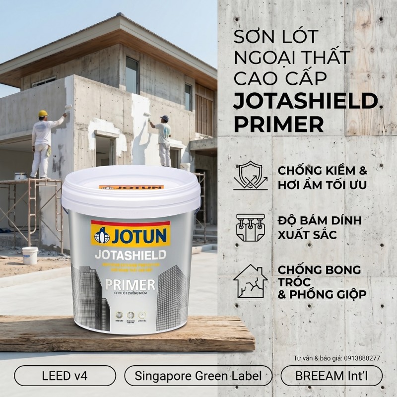 Sơn Lót Jotun Jotashield Primer Chống Kiềm