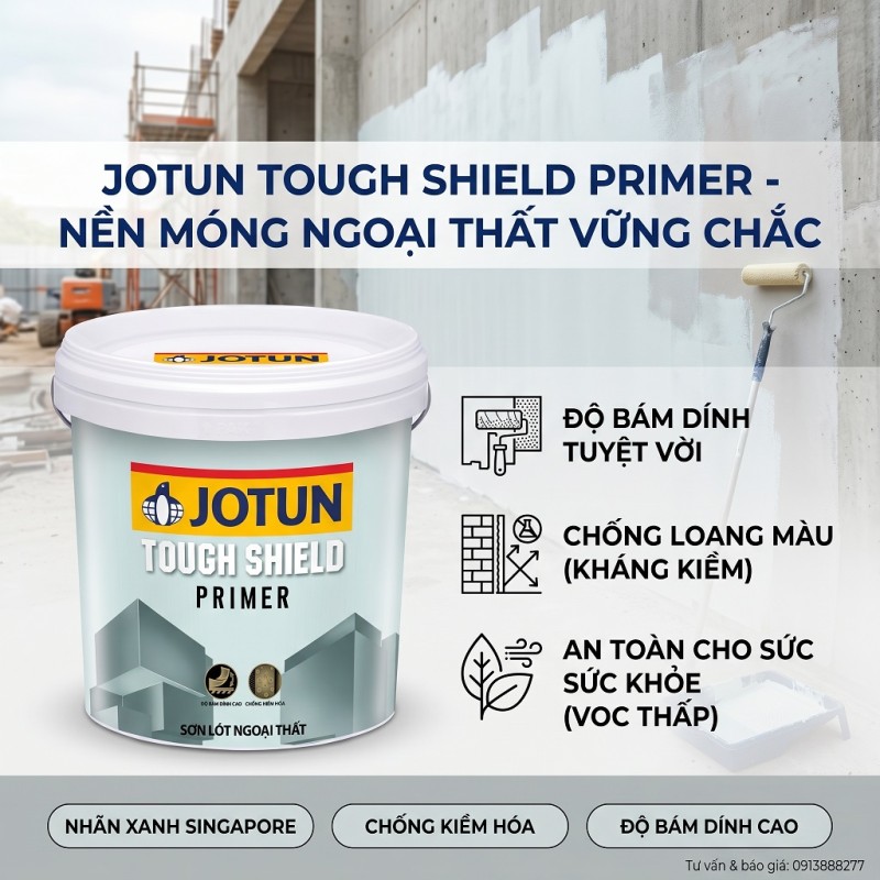 Sơn Lót Jotun Tough Shield Chống Kiềm