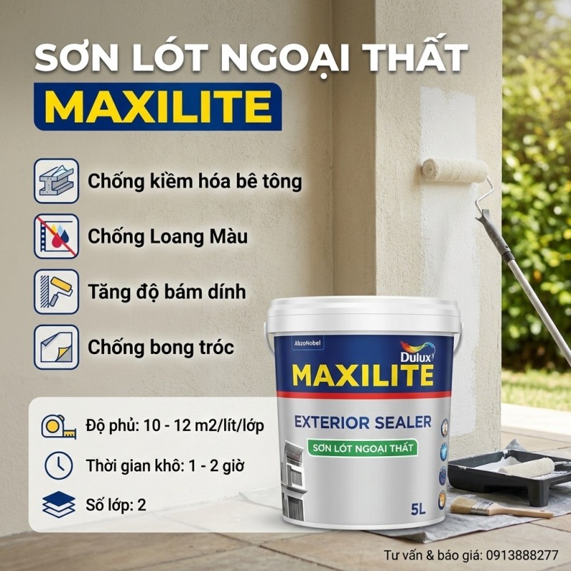 Sơn Lót Ngoại Thất Maxilite 48C
