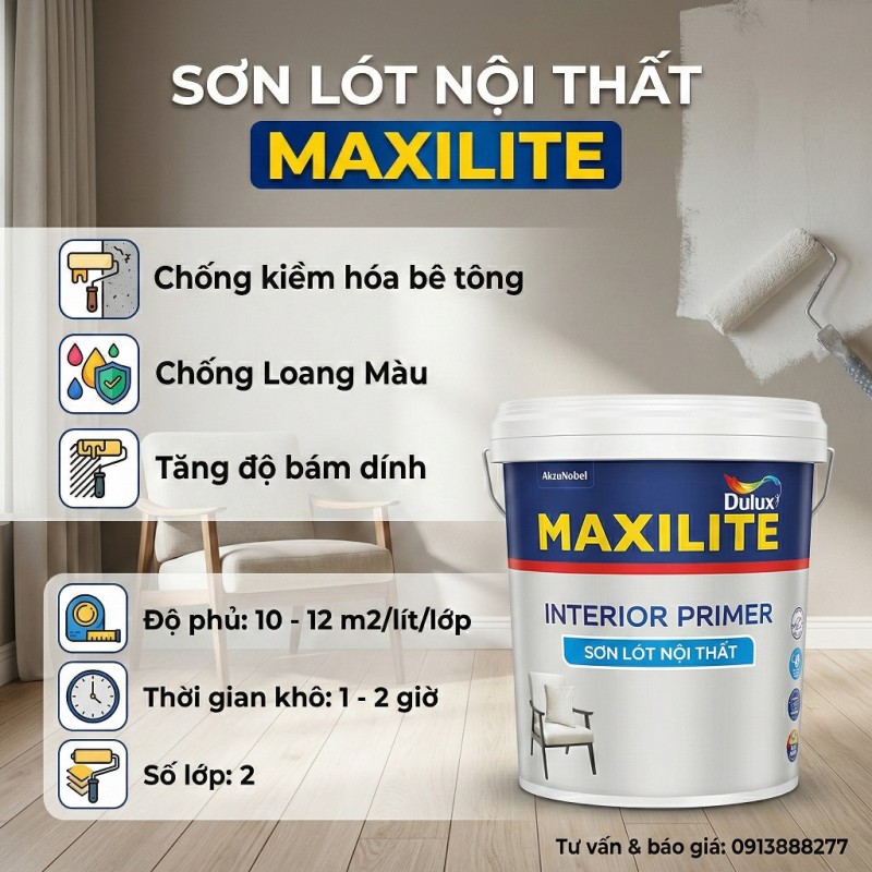 Sơn lót nội thất Maxilite ME4