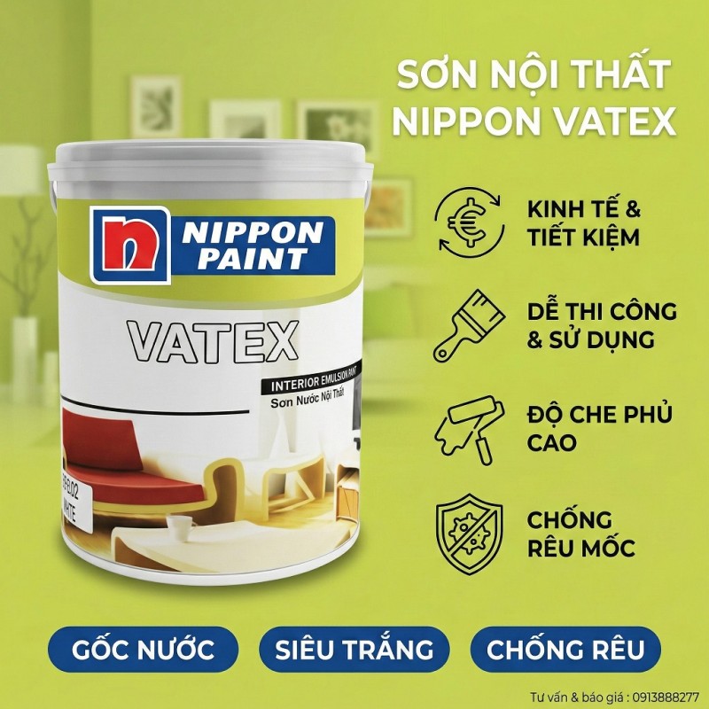 Sơn Nippon Vatex Nội Thất