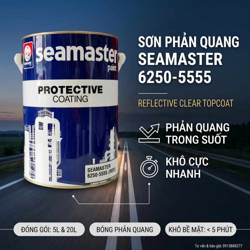 Seamaster 6250-5555 Reflective Top Coat -  Sơn Phản Quang