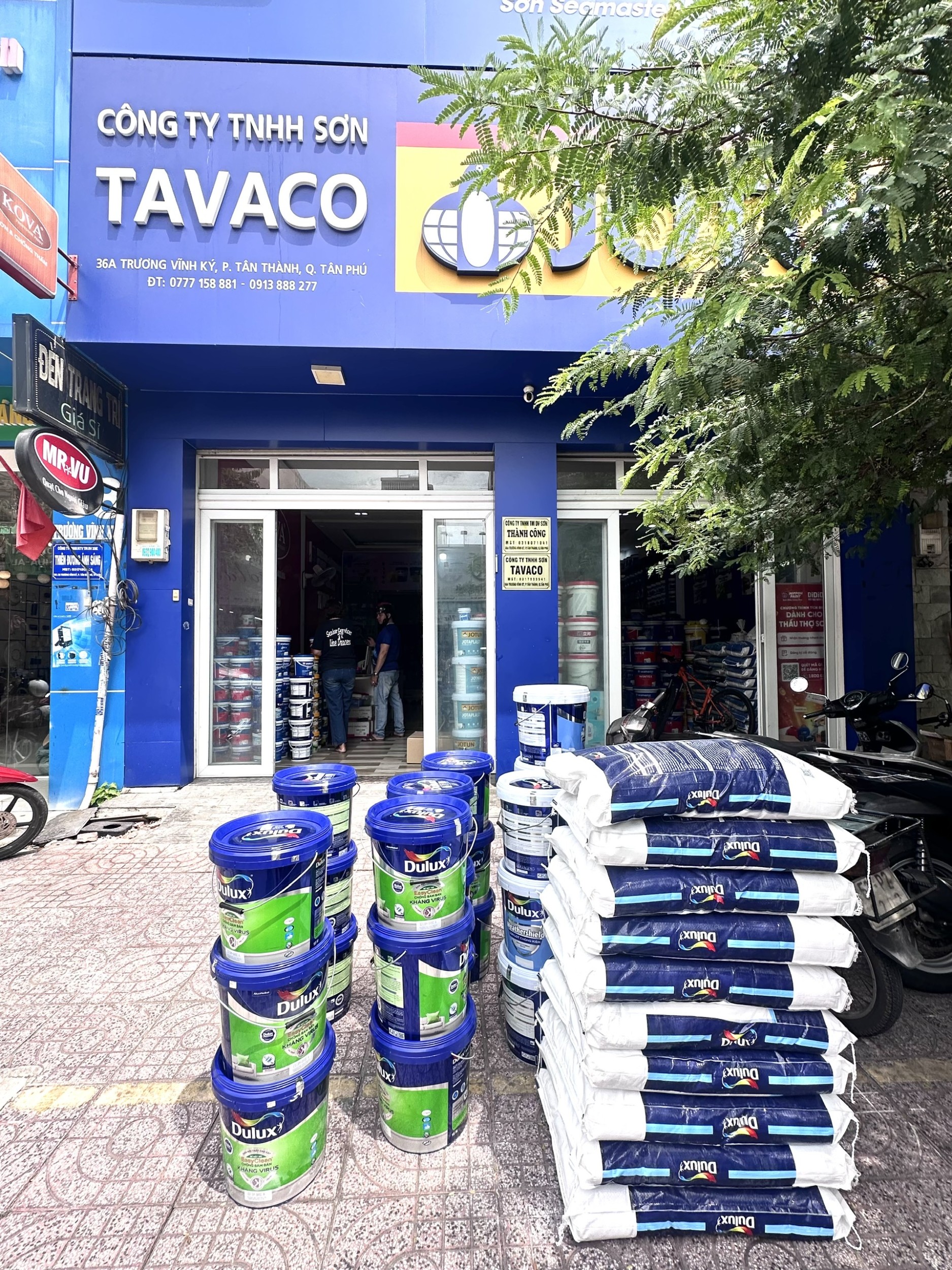 Đại lý cấp 1 sơn dulux Tavaco tại TPHCM chính hãng