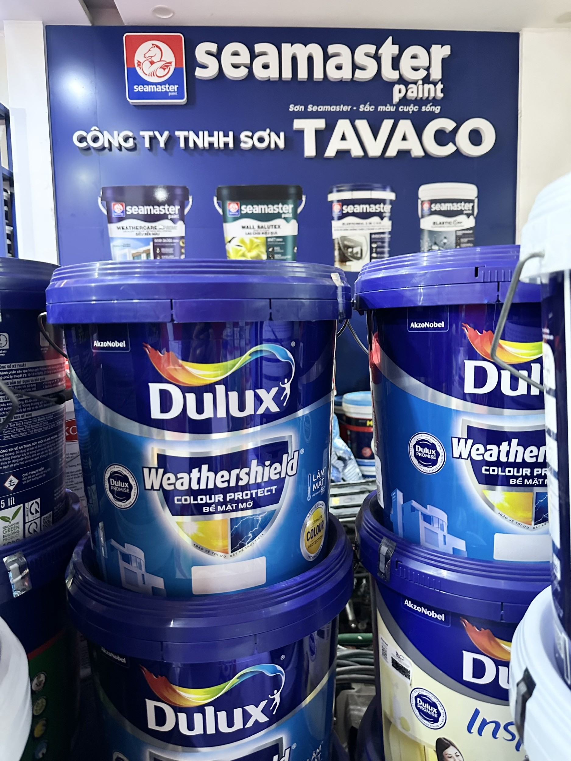 Giá sơn Dulux ngoài trời Weathershield