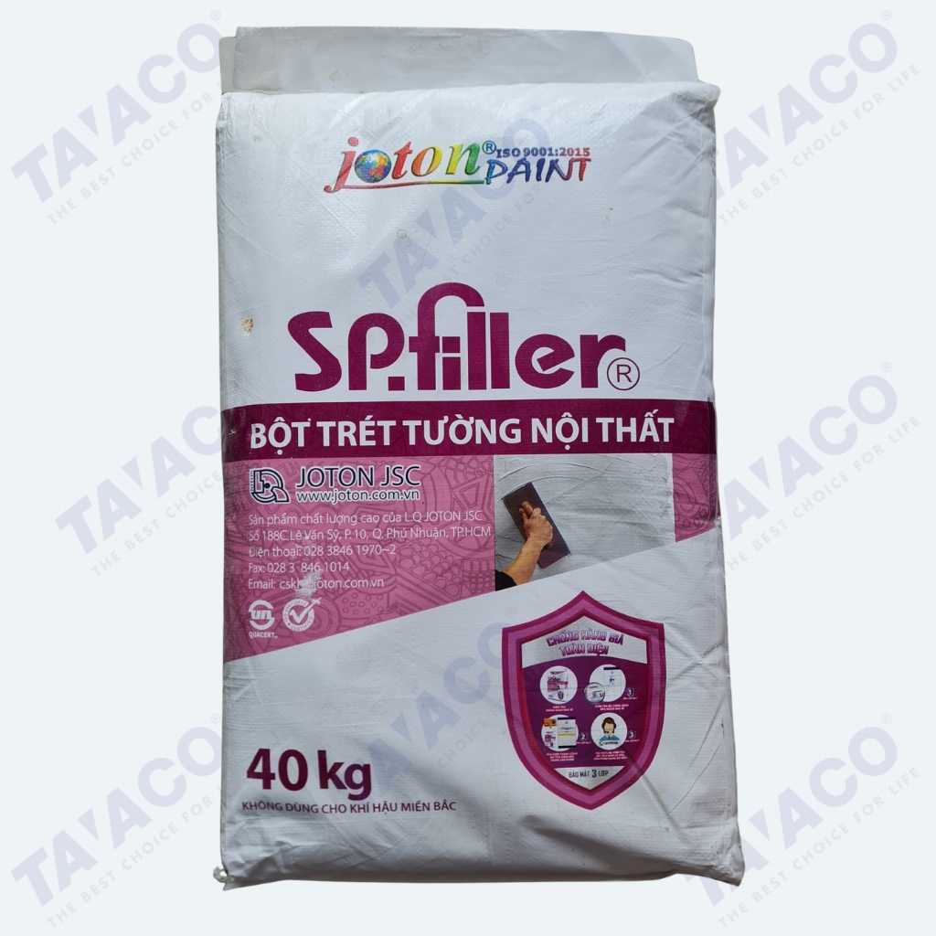 Bột trét Joton Sp Filler trong nhà