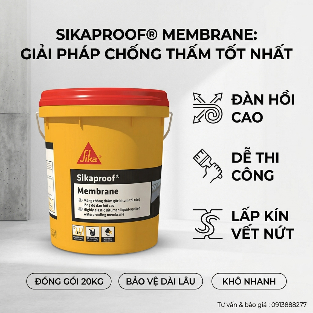 Chống Thấm Bitum Sika proof Membrane