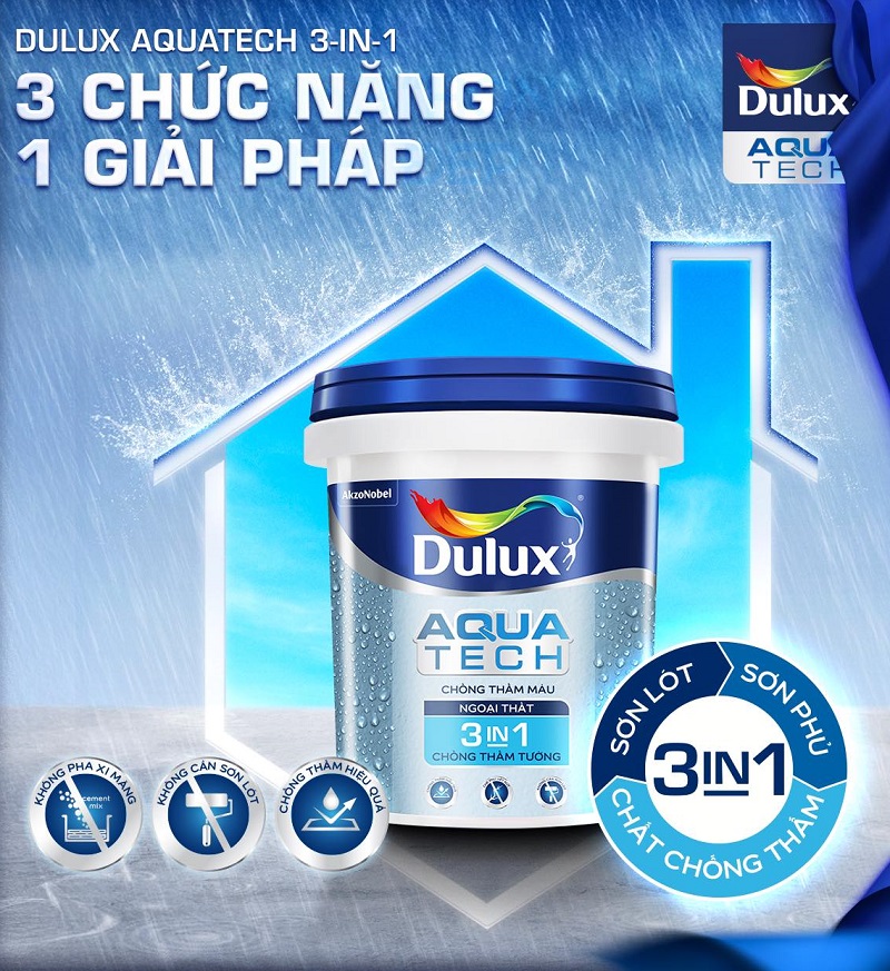 chong tham dulux aquatech 3in1