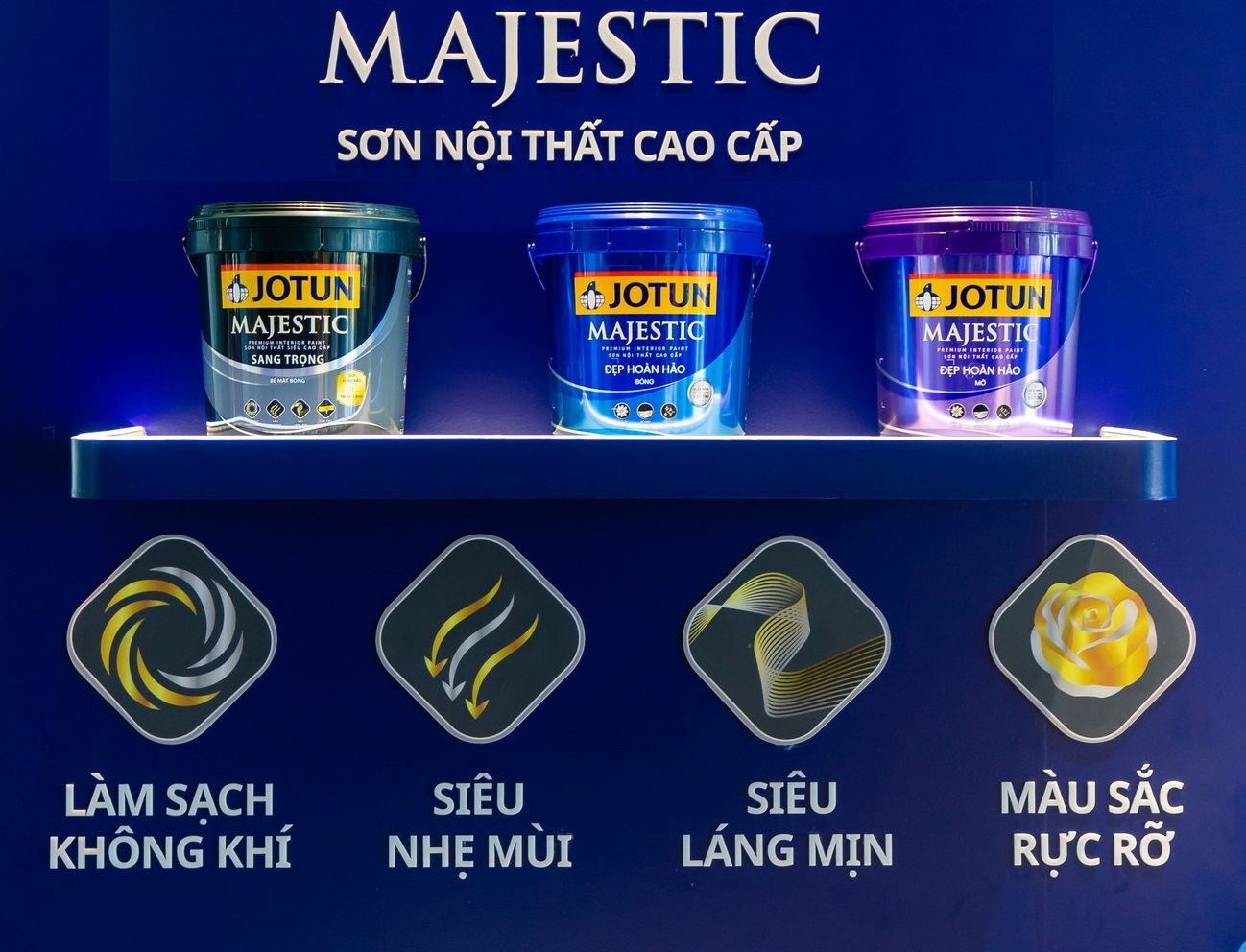 Sơn Jotun nội thất Majestic