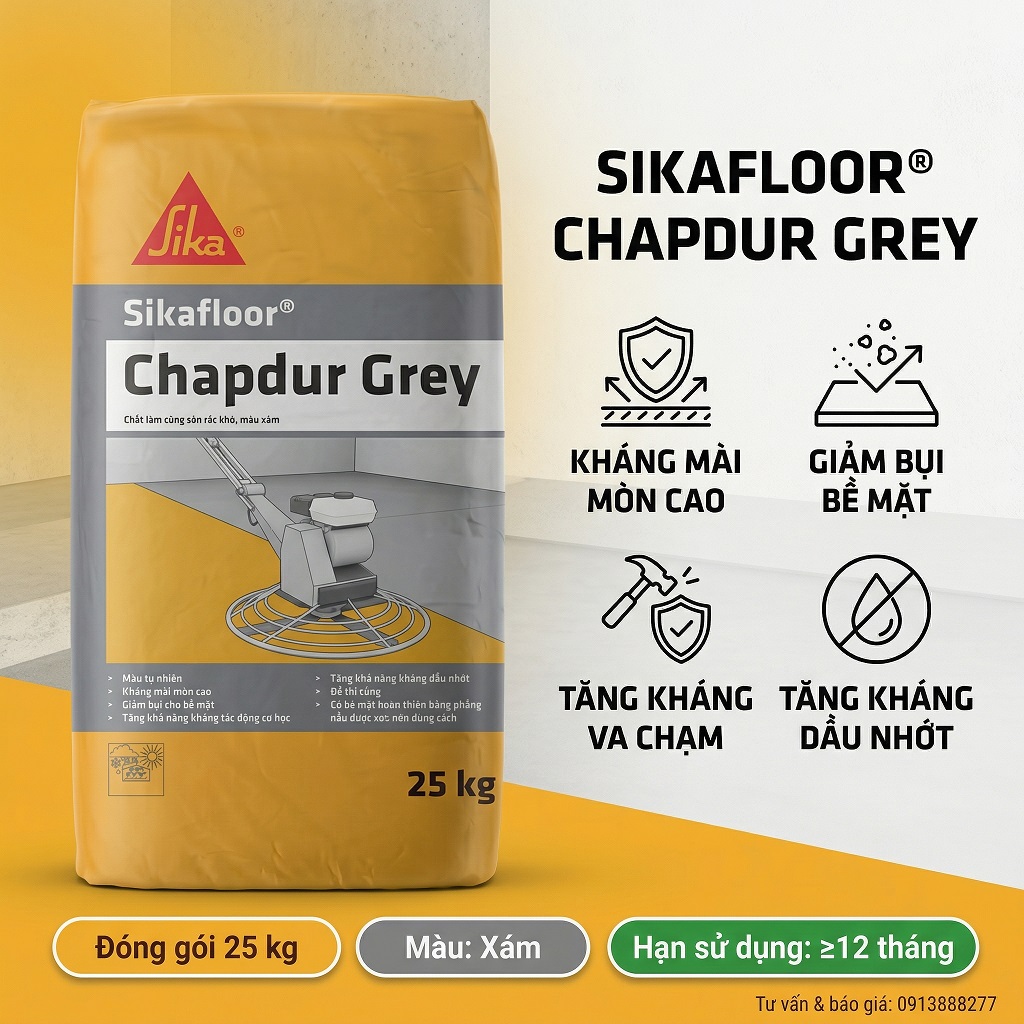 Sika Chapdur Grey Sika Xoa Nền Màu Xám