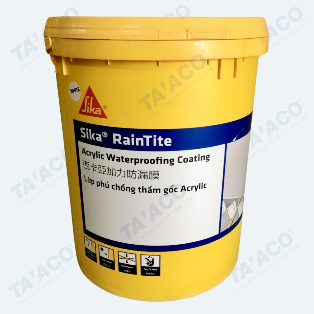 Sika RainTite Chống Thấm Gốc Acrylic