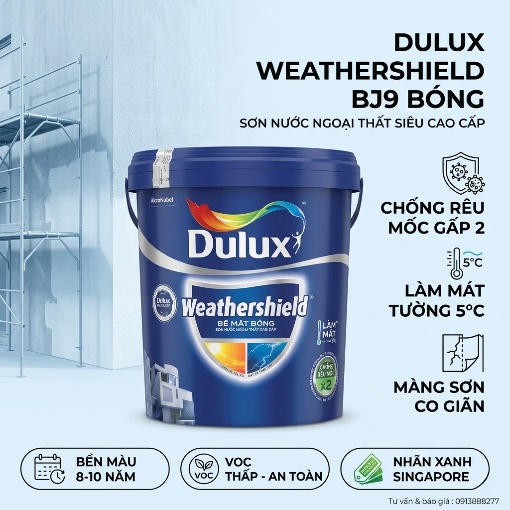 son dulux weathershield bong bj9