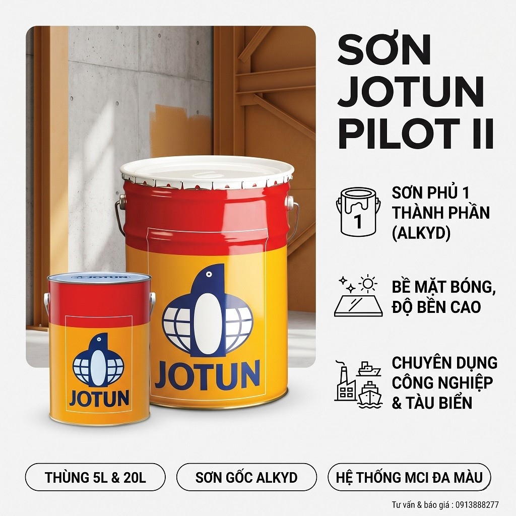 Sơn Jotun Pilot II Alkyd