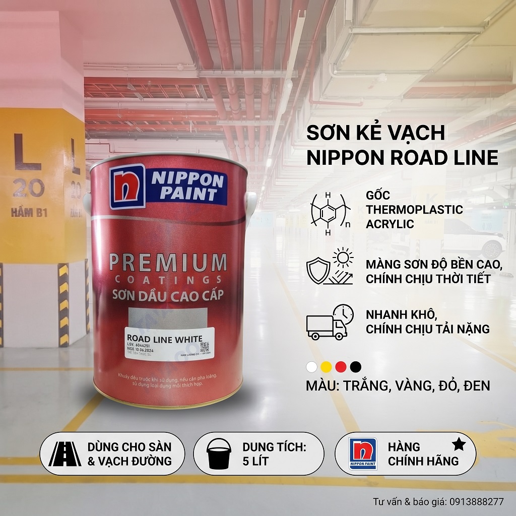 Sơn Kẻ Vạch Nippon ROAD LINE