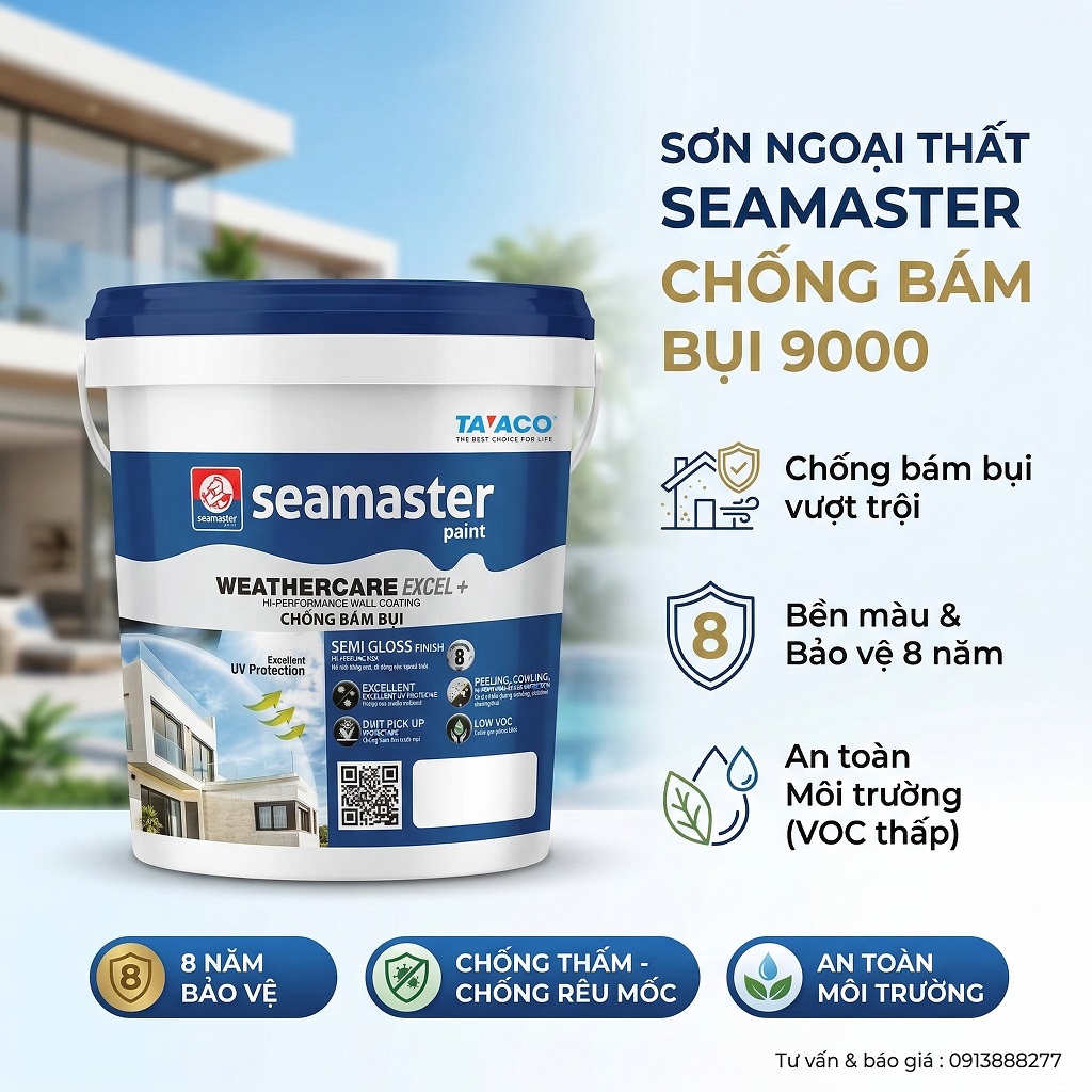 Seamaster 9000 - Weathercare Excel (Ngoại Thất)