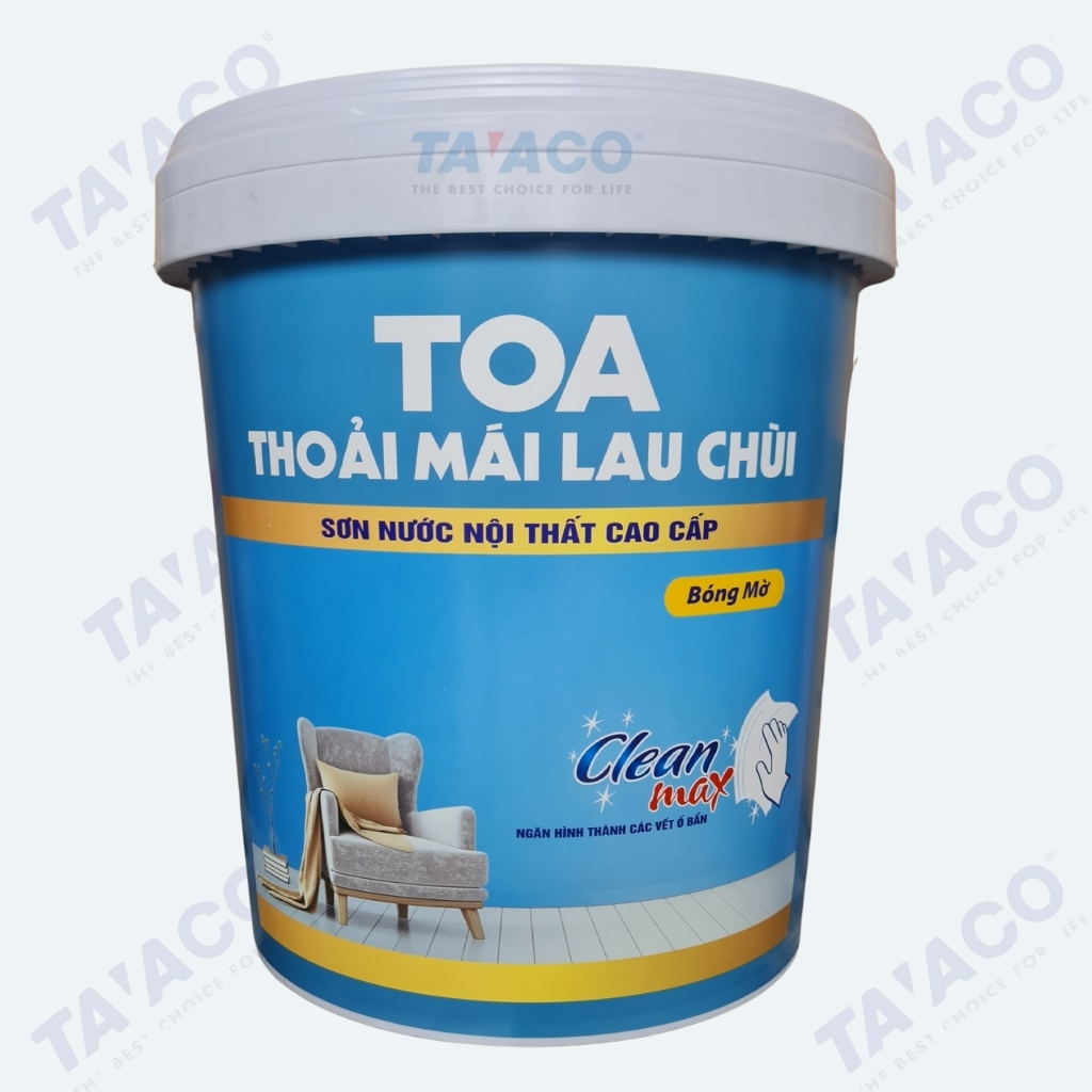 Sơn Toa Thoải Mái Lau Chùi